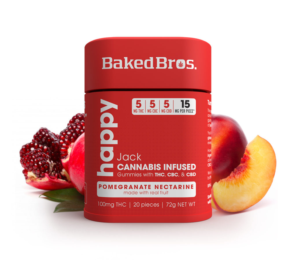 Happy Pomegranite Gummies 2 Baked Bros™